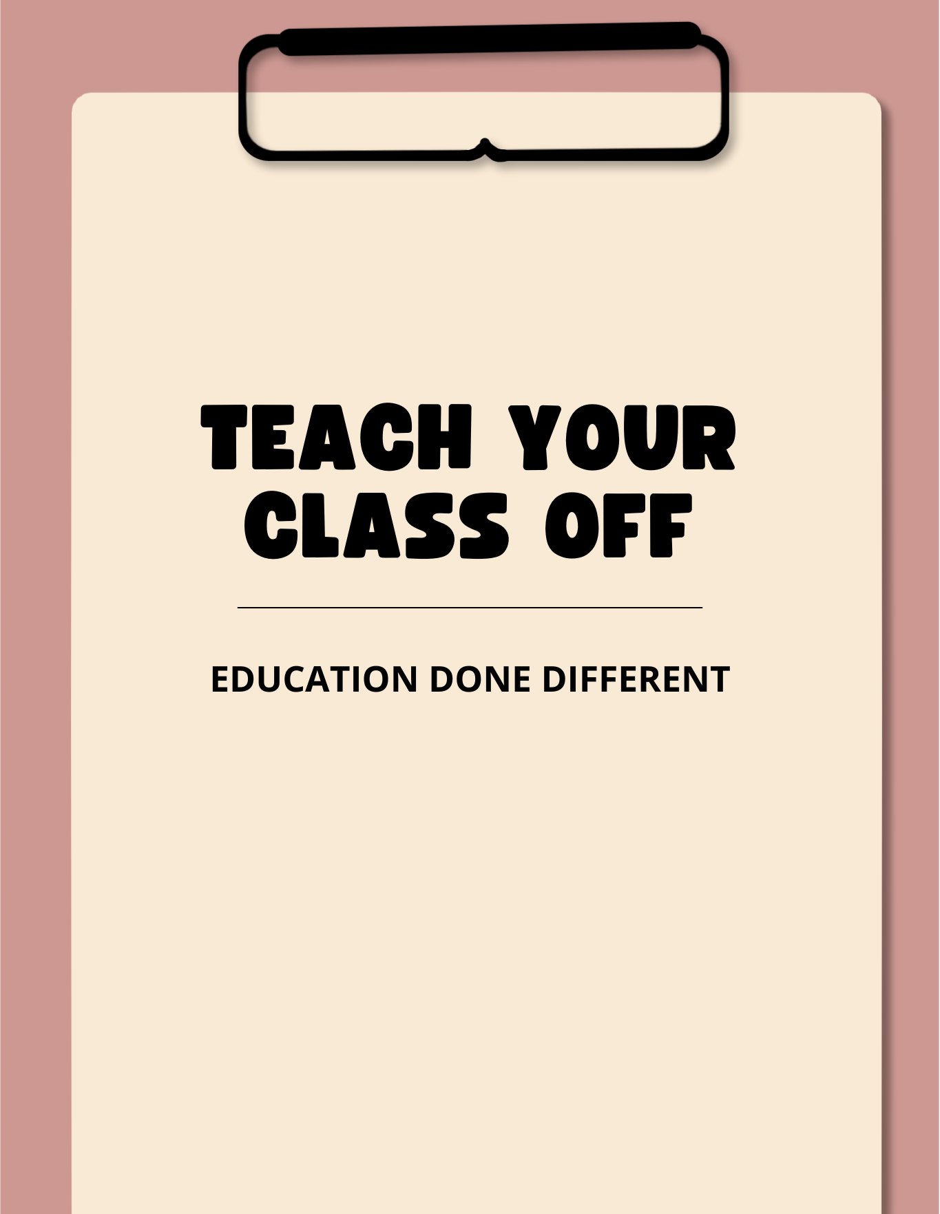 Classroom Clean-Out Challenge