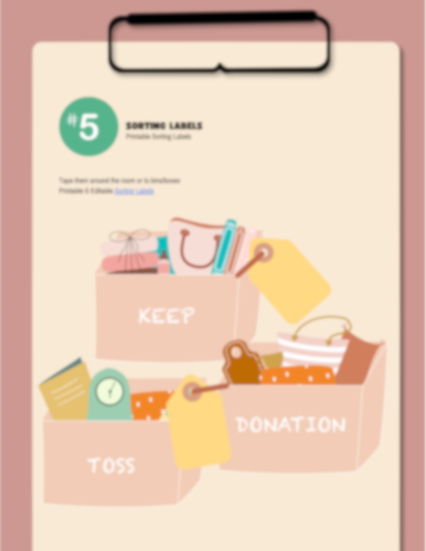 Classroom Clean-Out Challenge