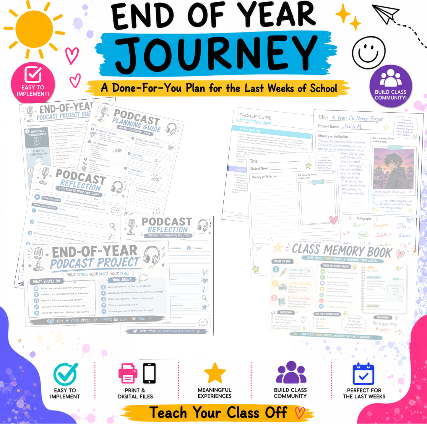 End-Of-Year Journey