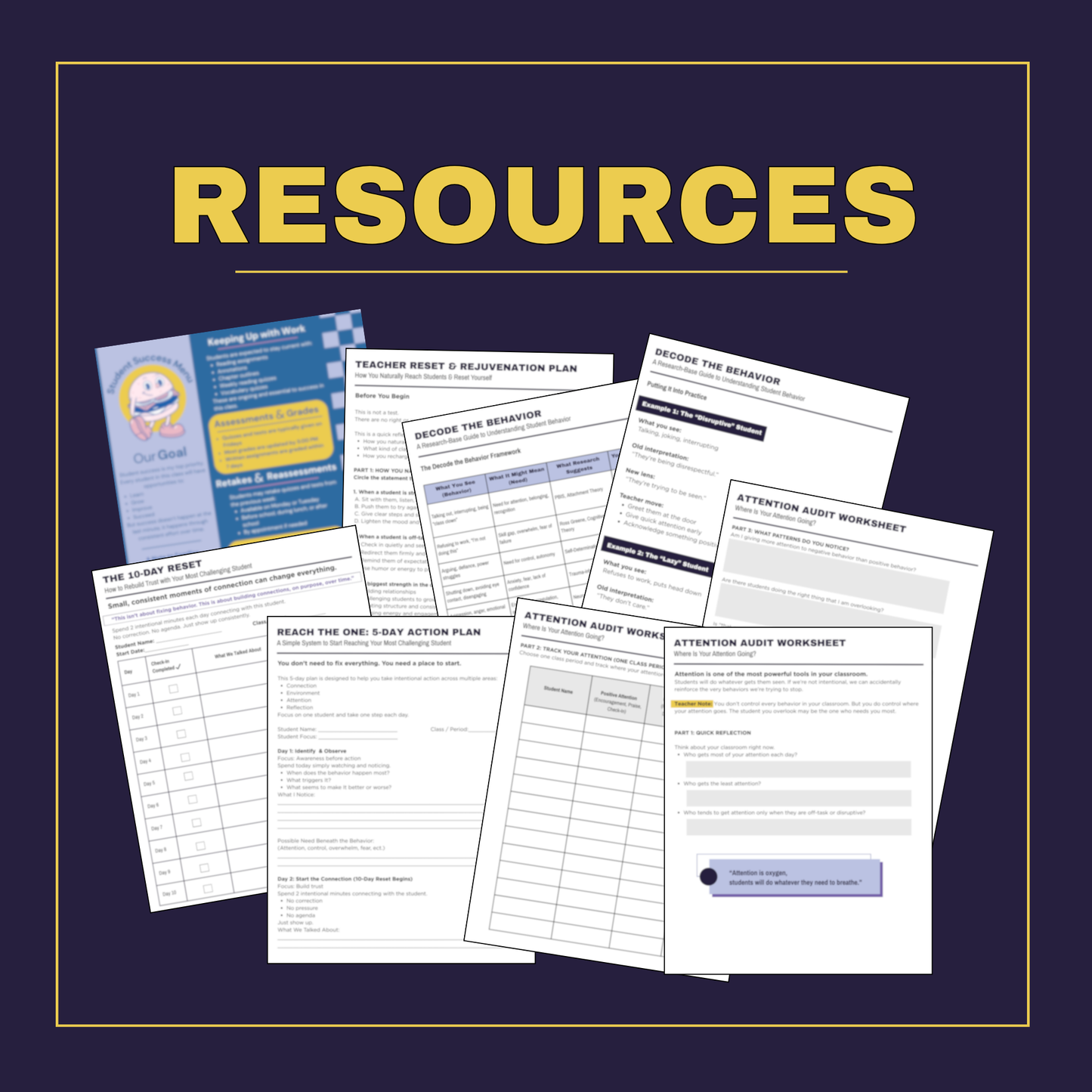 Reach the One Workshop: The Classroom Strategy for Your Most Difficult Students