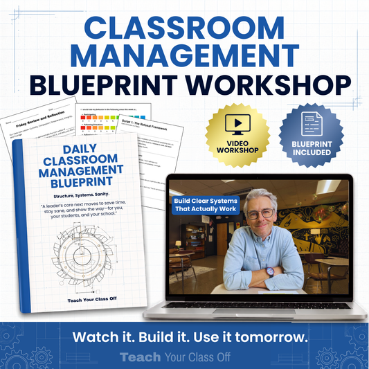 Classroom Management Blueprint Workshop