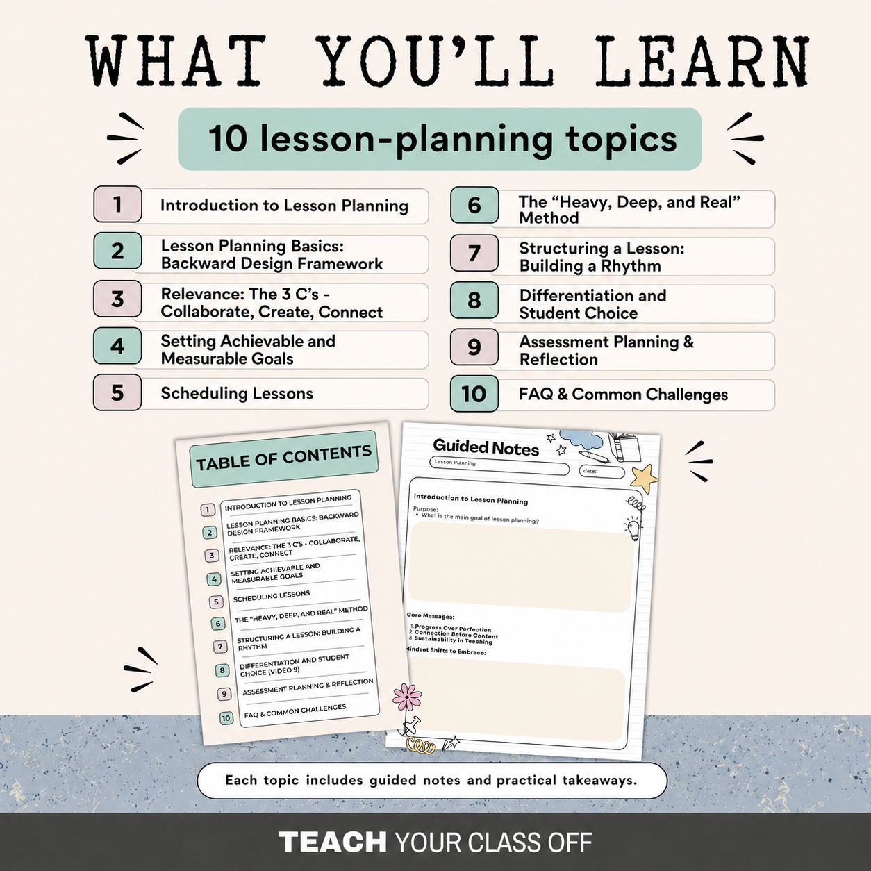 Lesson Planning Workshop